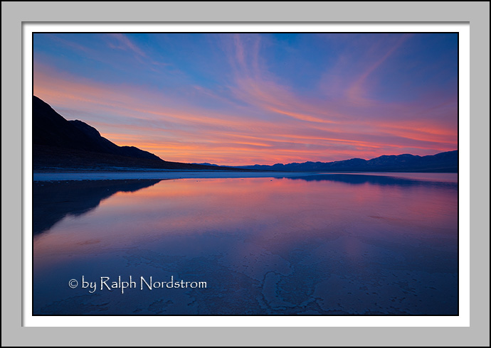 Badwater Dawn, Death Valley, California 2011