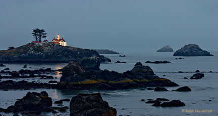 Battery Point Lighthouse, Crescent City, Californika