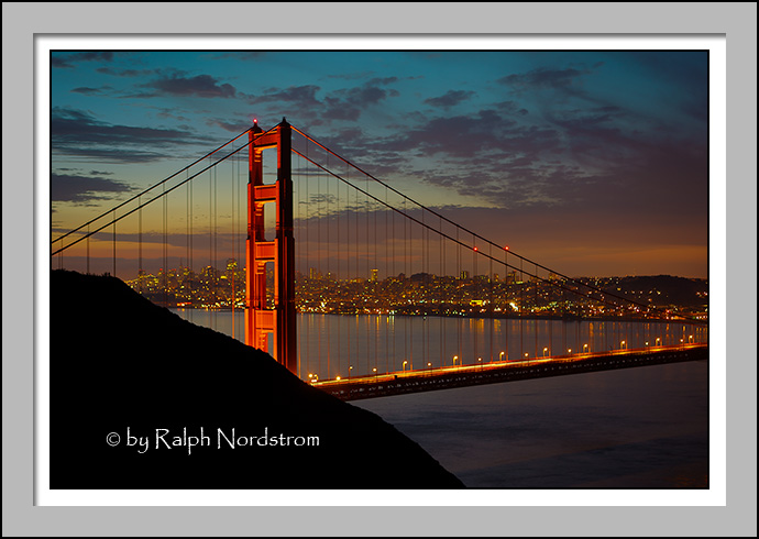 Golden Gate Dawn, San Francisco, California