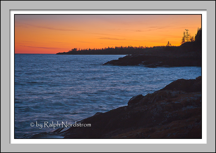 Superior Twilight, Lake Superior, Minnesota